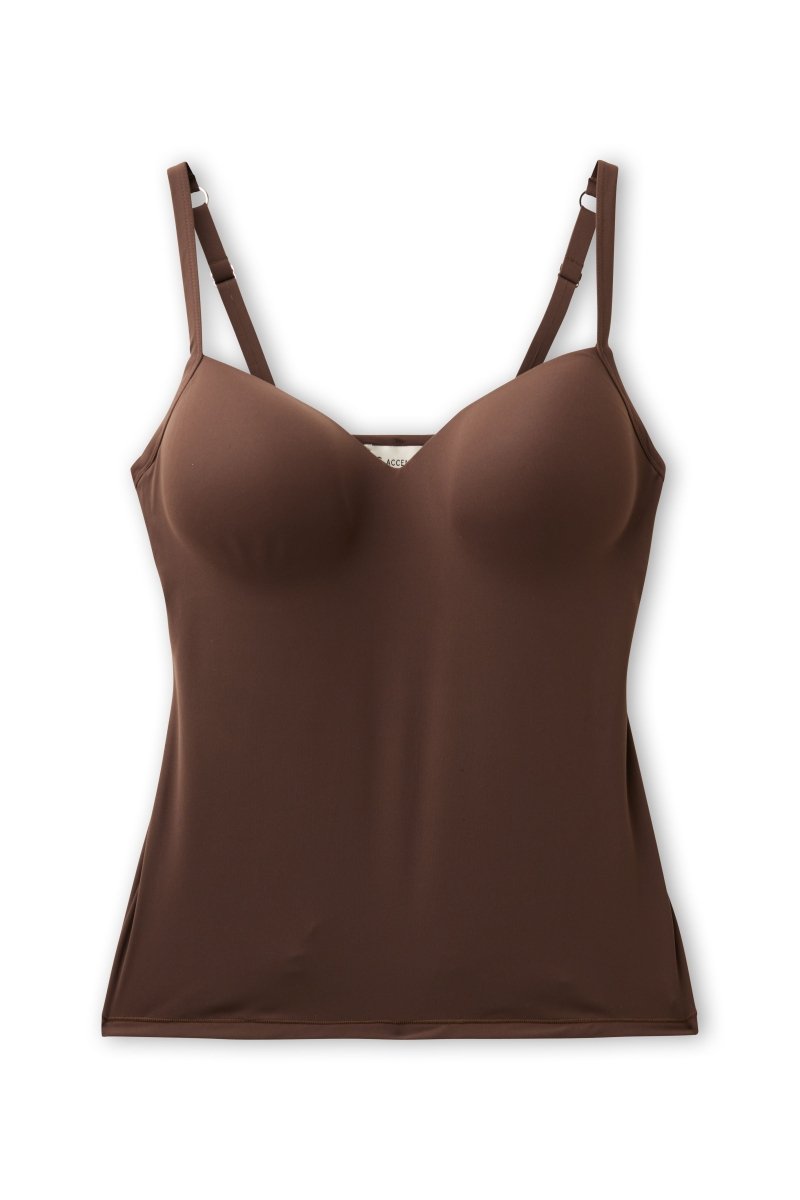 Accentil Bra Sculpt top deep cocoa | Jo&Co Club