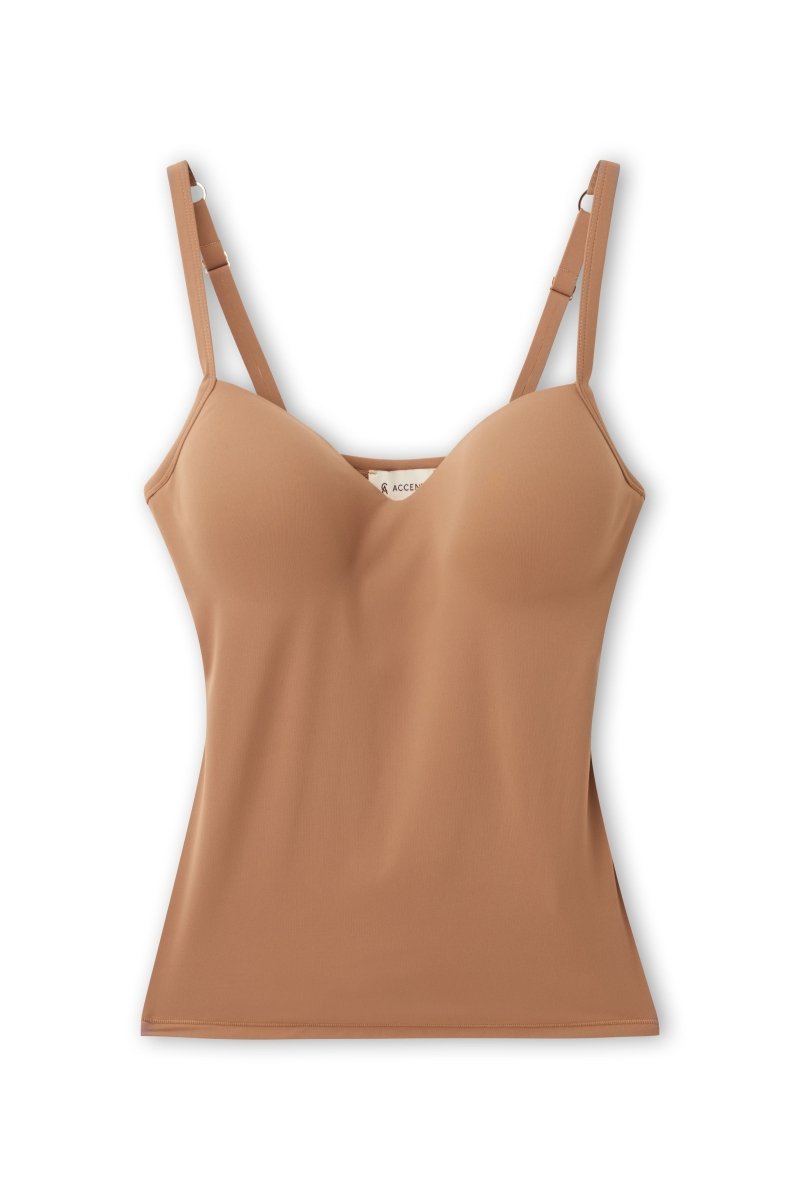 Accentil Bra Sculpt top mokka | Jo&Co Club