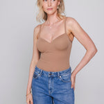 Accentil Bra Sculpt top mokka | Jo&Co Club