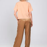 Accentil Calme Blouse | Peach
