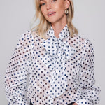 Accentil Elara blouse winter white | Jo&Co Club