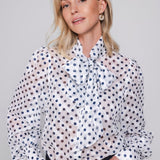 Accentil Elara blouse winter white | Jo&Co Club