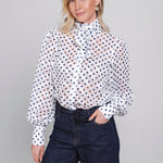 Accentil Elara blouse winter white | Jo&Co Club