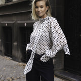 Accentil Elara blouse winter white | Jo&Co Club