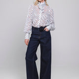 Accentil Elara blouse winter white | Jo&Co Club