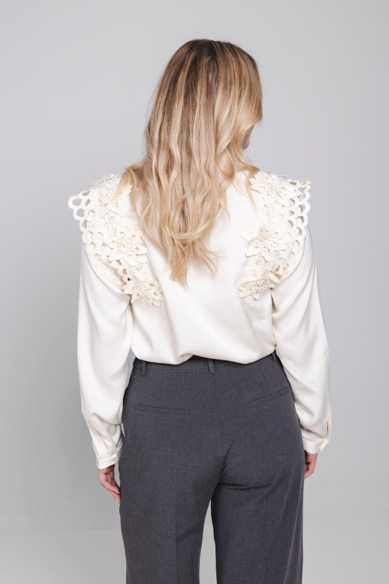 Accentil Elisse blouse winter white | Jo&Co Club