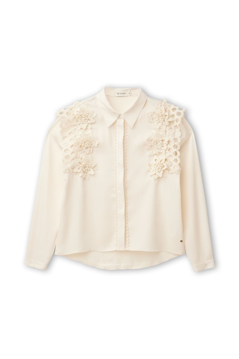 Accentil Elisse blouse winter white | Jo&Co Club