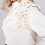 Accentil Elisse blouse winter white | Jo&Co Club