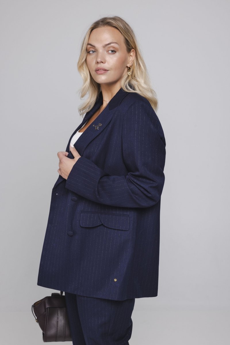 Accentil Ilia blazer midnight blue | Jo&Co Club