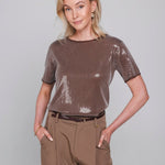 Accentil Lune top mokka | Jo&Co Club