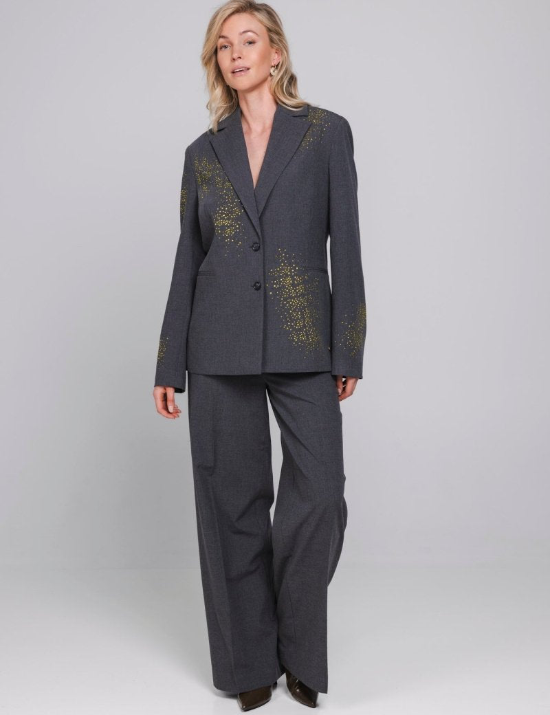 Accentil Nene blazer in lizard grey | Jo&Co Club
