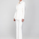 Accentil Nora pants | Off-white in Crèmekleurig, wide leg