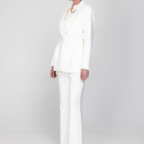 Accentil Nora pants | Off-white in Crèmekleurig, wide leg