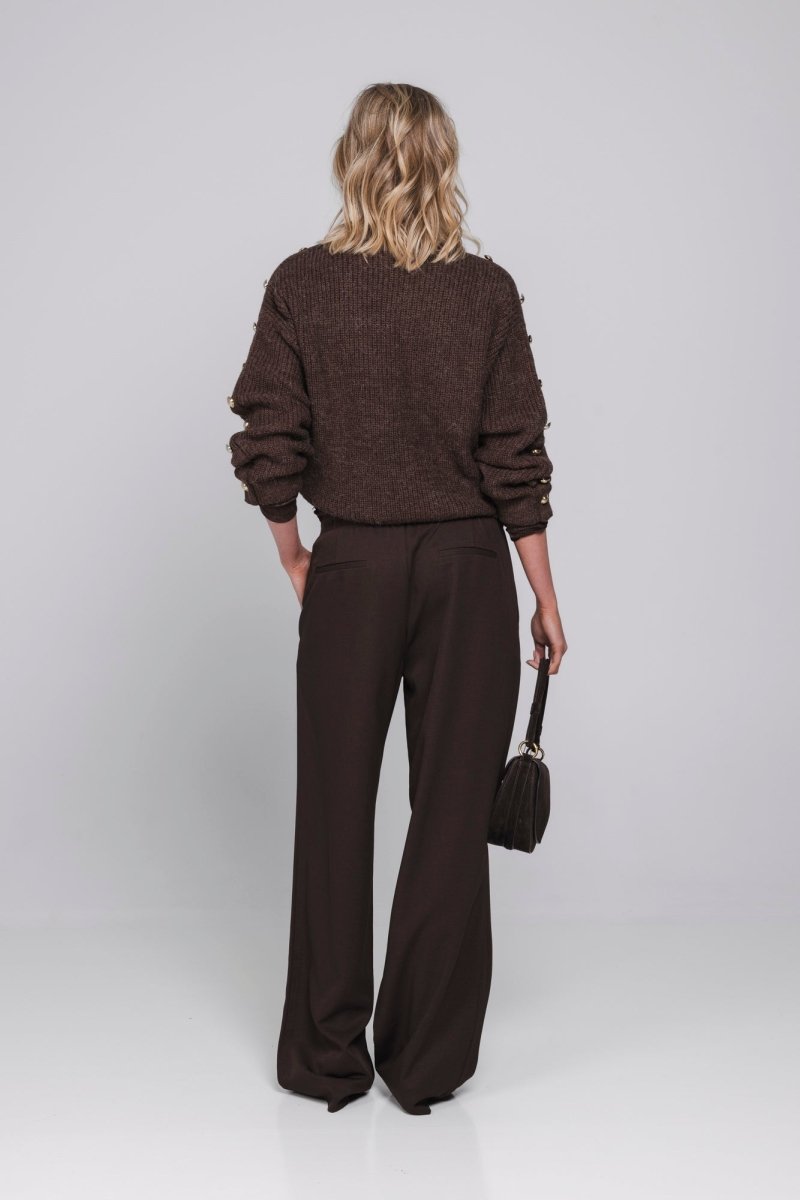 Accentil Pam pants deep cocoa | Jo&Co Club