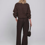 Accentil Pam pants deep cocoa | Jo&Co Club
