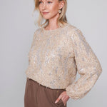 Accentil Zaya top winter white | Jo&Co Club