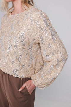 Accentil Zaya top winter white | Jo&Co Club
