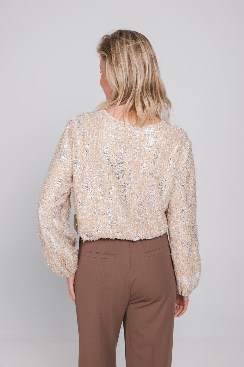 Accentil Zaya top winter white | Jo&Co Club