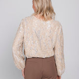 Accentil Zaya top winter white | Jo&Co Club