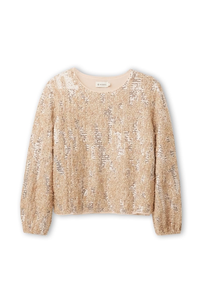 Accentil Zaya top winter white | Jo&Co Club