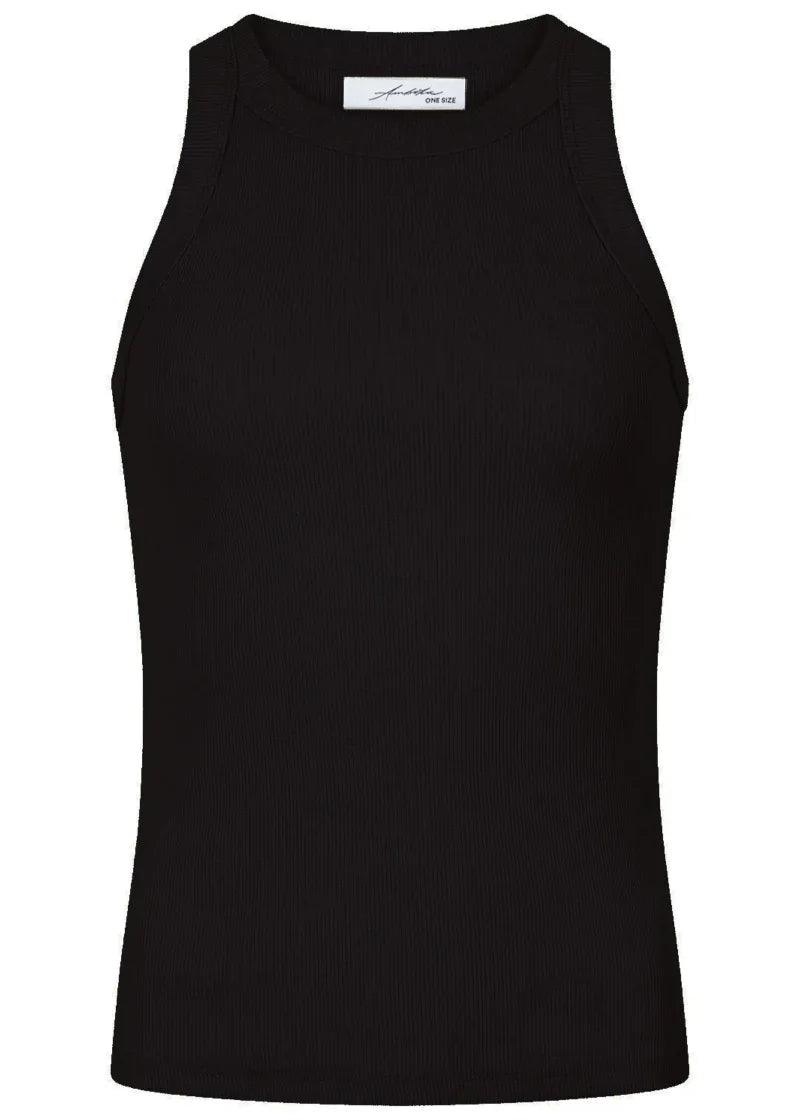 Ambika Jade Zwarte Tanktop – Tops van Fluresk, kleur One Size, maat | JoAnnco