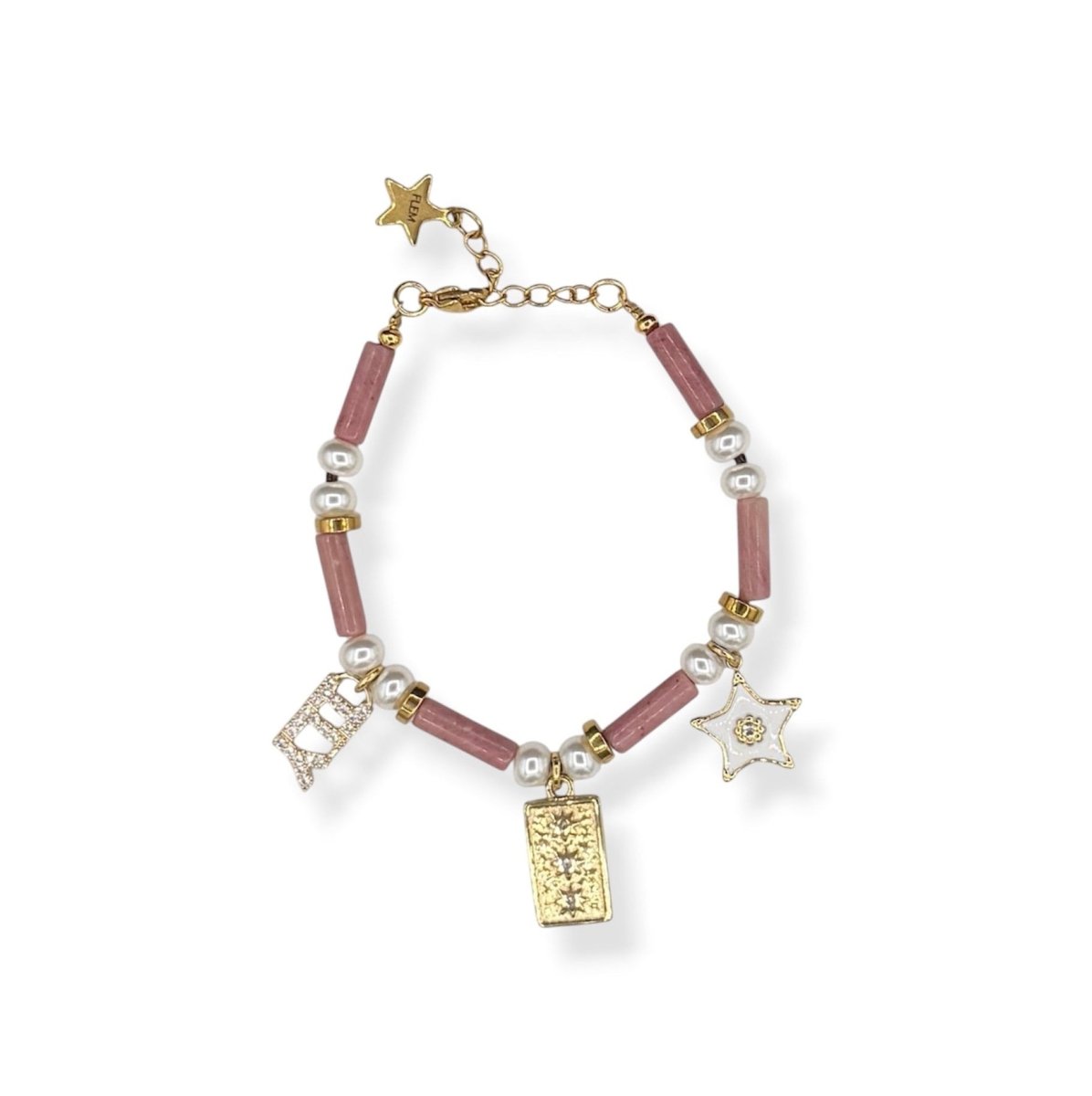 Armband Fee van FLEM the Label in roze