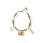 Armband Minou van FLEM the Label in groen