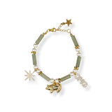Armband Minou van FLEM the Label in groen