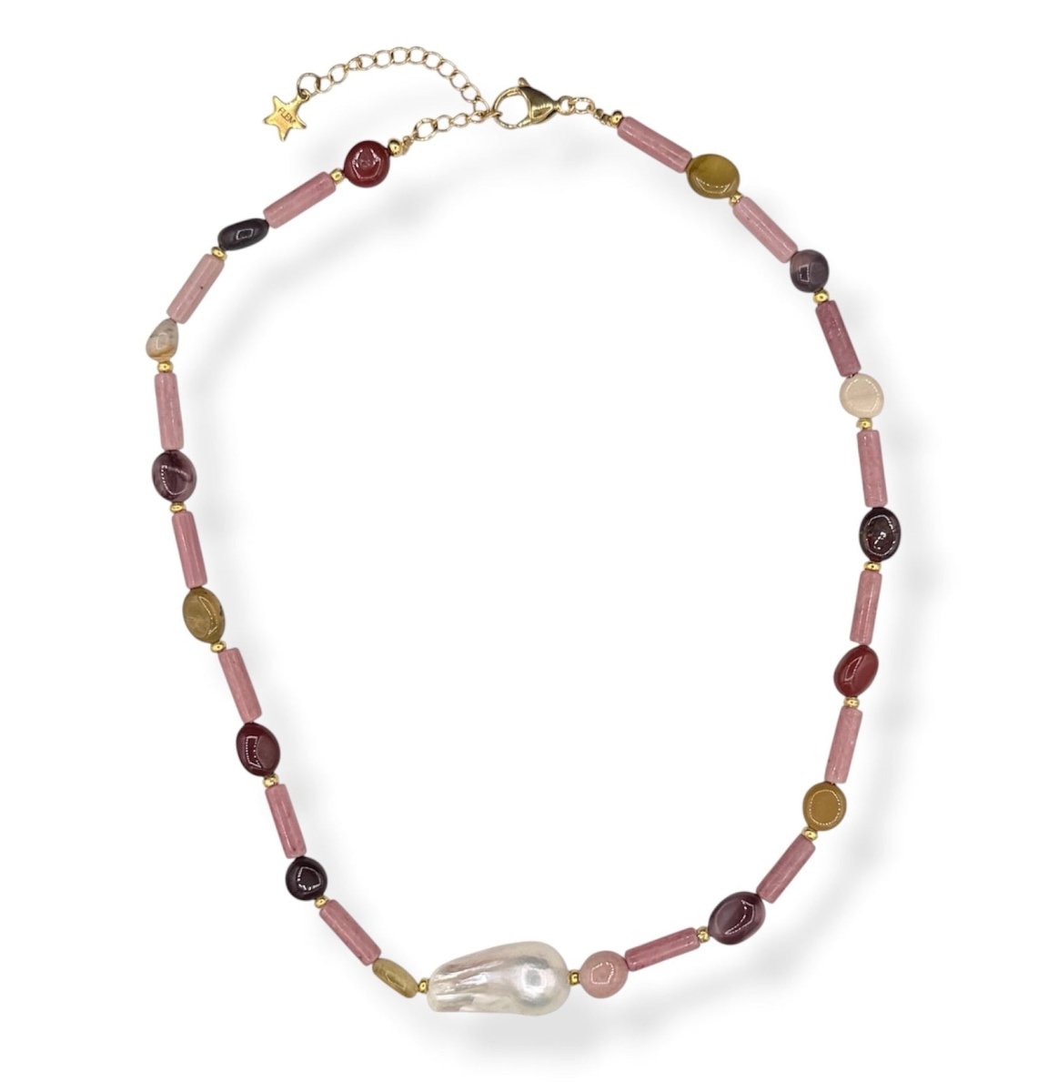 Ketting Nala van FLEM the Label in roze