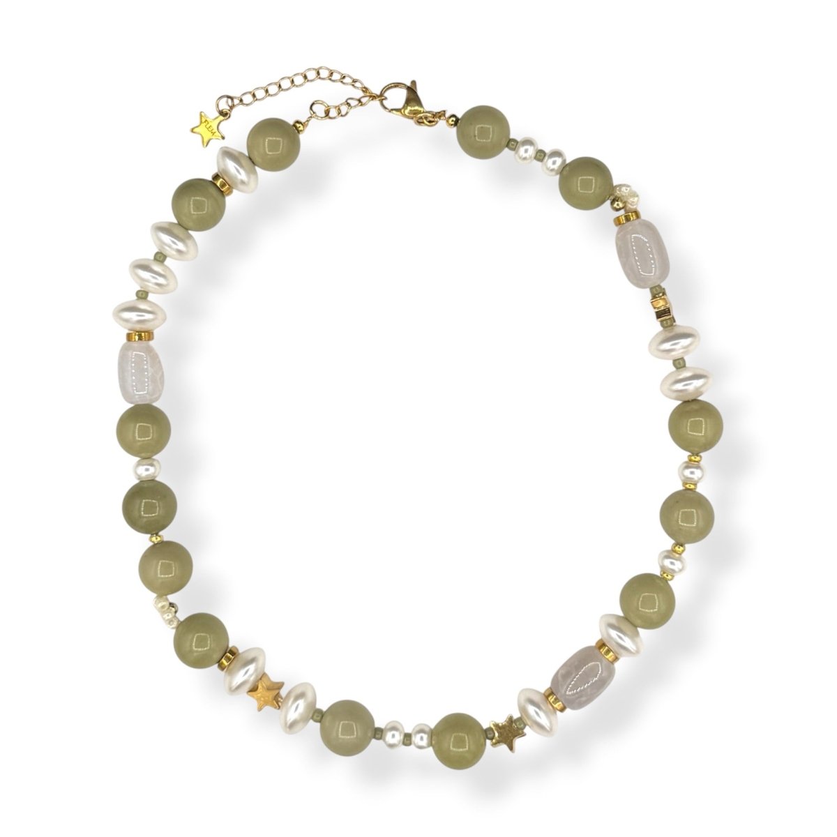 Ketting Pippa van FLEM the Label in groen