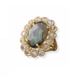 Ring Ziggy van FLEM the Label in groen