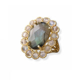 Ring Ziggy van FLEM the Label in groen