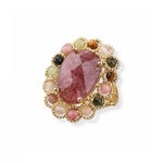 Ring Ziggy van FLEM the Label in roze