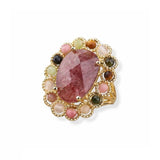 Ring Ziggy van FLEM the Label in roze