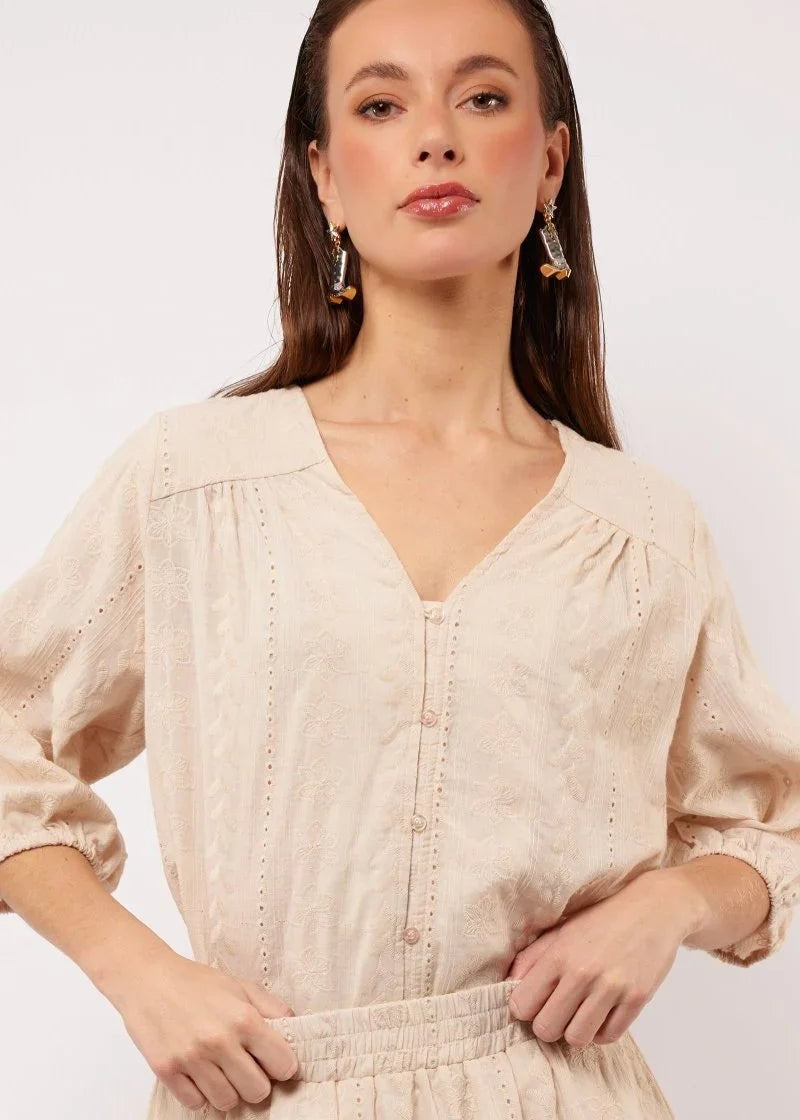 Fluresk Amari Blouse – Blouses van Fluresk, kleur M, maat | JoAnnco