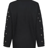 Achterkant blazer Fluresk Dane – gladde rug en studs op de mouwen | Jo&Co Club