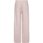 Fluresk Broek Aster multicolor – gestreepte wide leg broek met elastische tailleband | Jo&Co Club