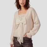 Fluresk Caia knit sweater in wood ash | Jo&Co Club