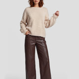 Fluresk Caia knit sweater in wood ash | Jo&Co Club
