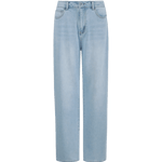 wijde jeans broek van fluresk voor dames denim