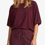 Fluresk Dez T-Shirt | Mulberry