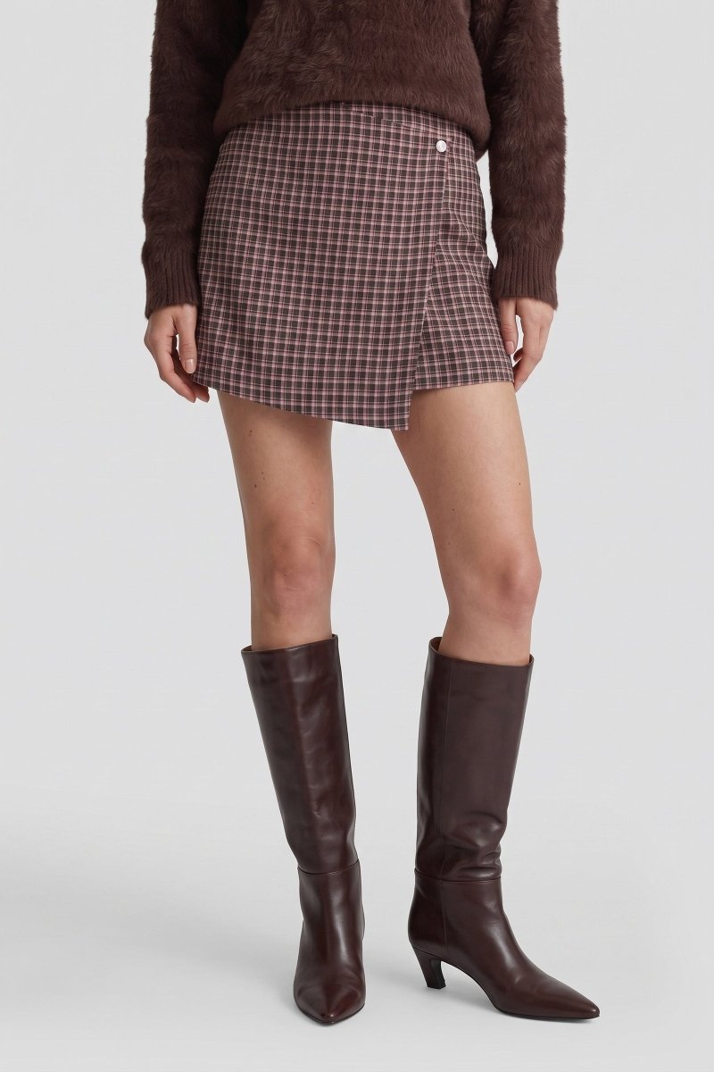 Fluresk Dizza skort in mocha brown | Jo&Co Club