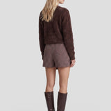 Fluresk Dizza skort in mocha brown | Jo&Co Club