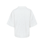 Jasje Fluresk jacket Offwhite – achterkant met broderie anglaise | Jo&Co Club