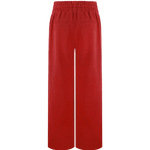 Achteraanzicht van de jorina pants van fluresk rode broek.