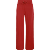 Fluresk Jorina pants voorkant joggingbroek in Cherry rood.