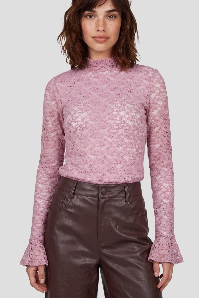 Fluresk Leena top in piggy pink | Jo&Co Club