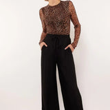 Fluresk Leslie Pants Zwart – Broeken van Fluresk, kleur XS, maat | JoAnnco