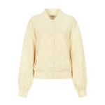 Fluresk Marena Jacket | Vanilla in Licht crèmekleurig geel, relaxed fit
