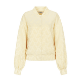 Fluresk Marena Jacket | Vanilla in Licht crèmekleurig geel, relaxed fit